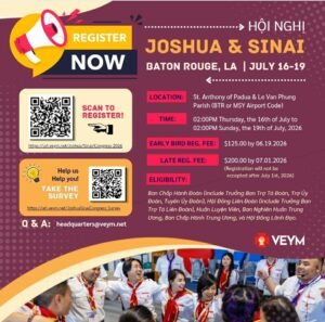 Hội Nghị Joshua & Sinai